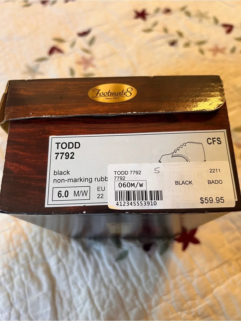 FootMates nwt todd